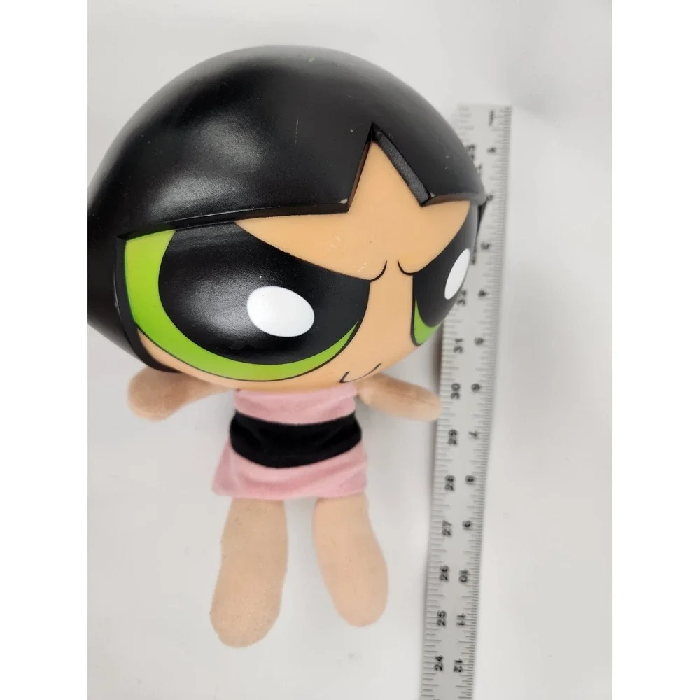 RARE‎ Vintage 1999 Powerpuff Girls Hard Head Plush Body Buttercup *DOES NOT TALK